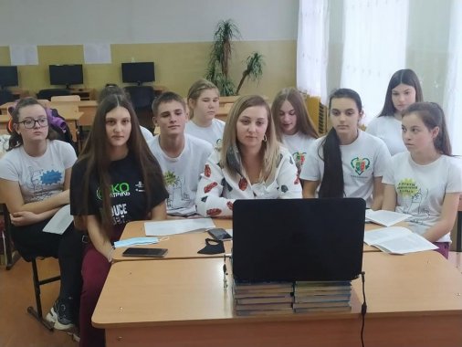 Екоактивісти Аджамки навчають школярів сіл Веселівки та Червоного Яру